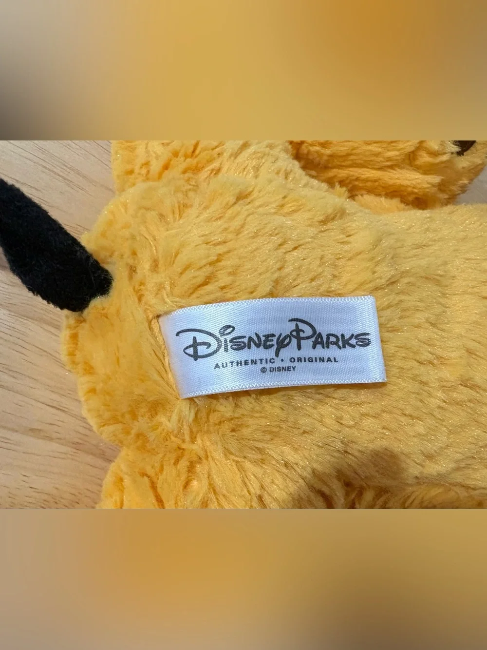 Disney Parks Pluto Plush Stuffed Animal Dog 15” Large Soft Cuddle Toy